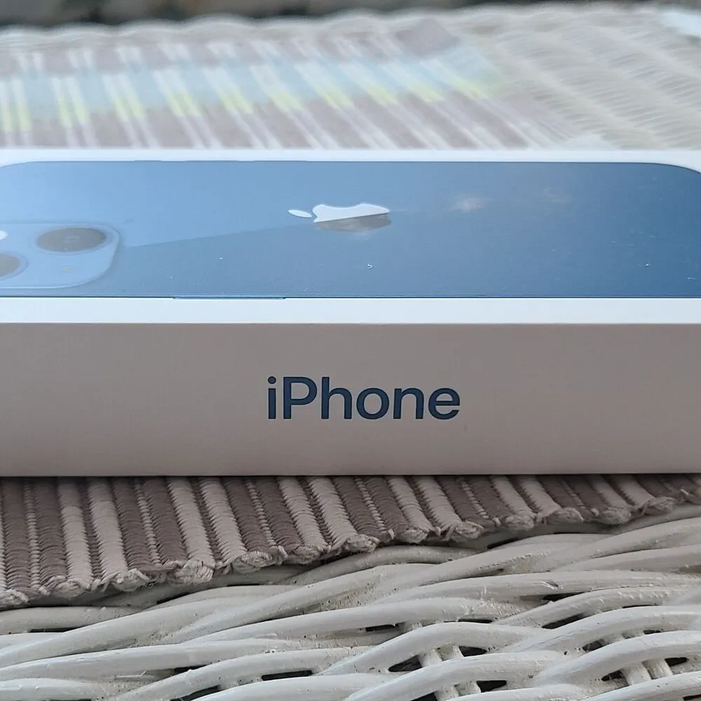 Authentic Replacement BOX ONLY For Apple iPhone 13 - Blue - 128GB - BOX ONLY